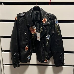 Vegan Leather Jacket